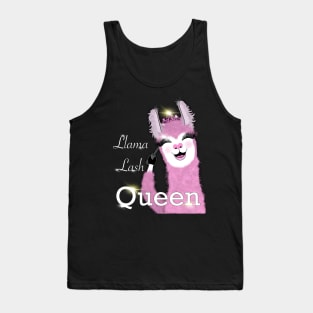 Llama queen, llama lash queen Tank Top